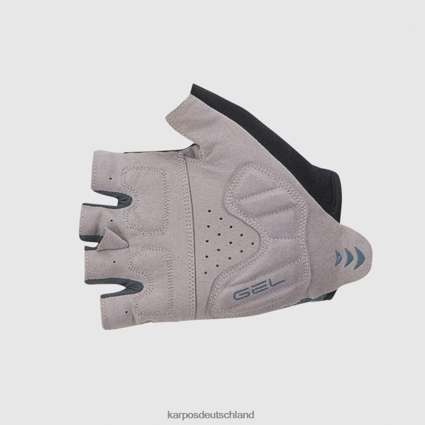 Handschuh| de Karpos Frauen Federia 1/2-Finger-Handschuh dunkler Schiefer/Nordatlantik/Lemo ZV820Z909