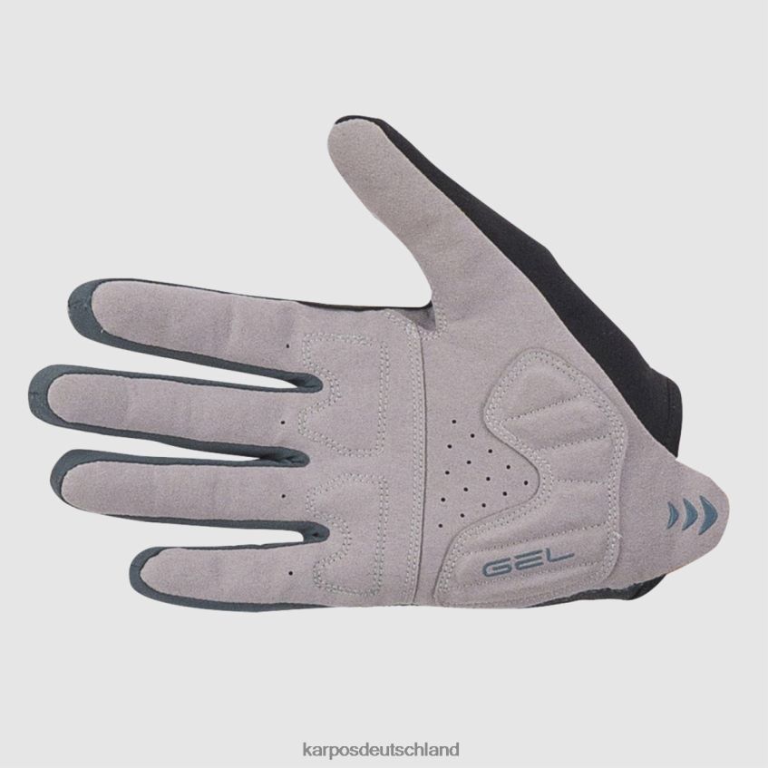 Handschuh| de Karpos Frauen Federia-Handschuh dunkler Schiefer/Nordatlantik/Lemo ZV820Z896