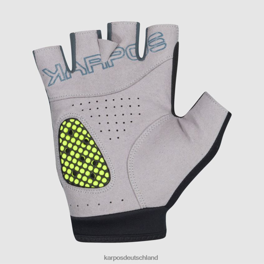 Handschuh| de Karpos Frauen Schneller 1/2-Finger-Handschuh dunkler Schiefer/Nordatlantik ZV820Z890