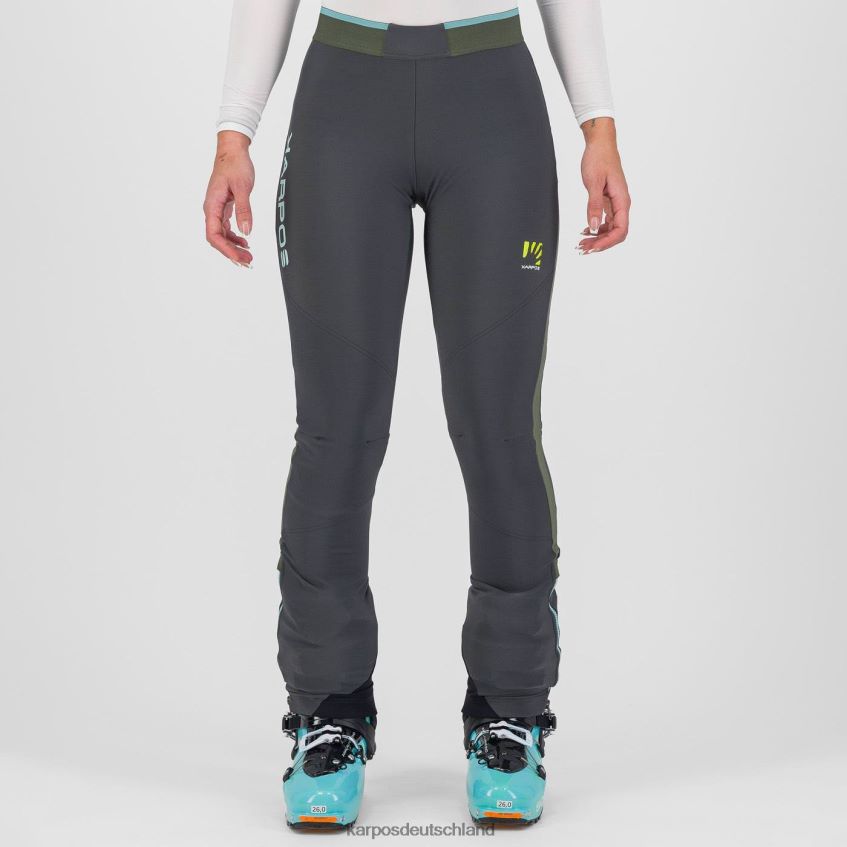 Hose| de Karpos Frauen Alagna Evo W Hose schwarzer Sand/Thymian ZV820Z1465