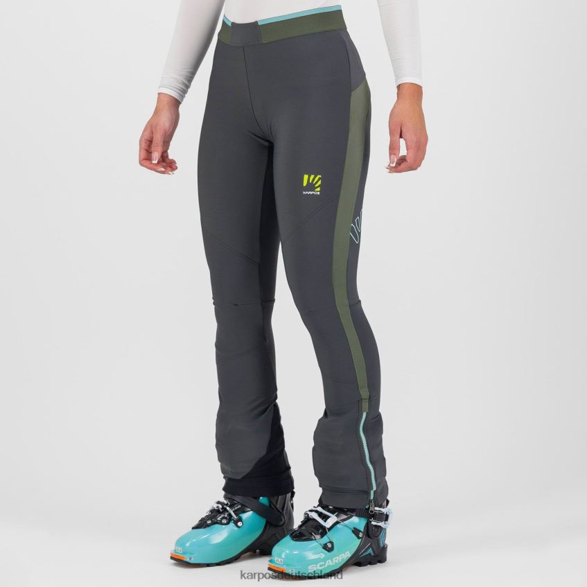 Hose| de Karpos Frauen Alagna Evo W Hose schwarzer Sand/Thymian ZV820Z1465