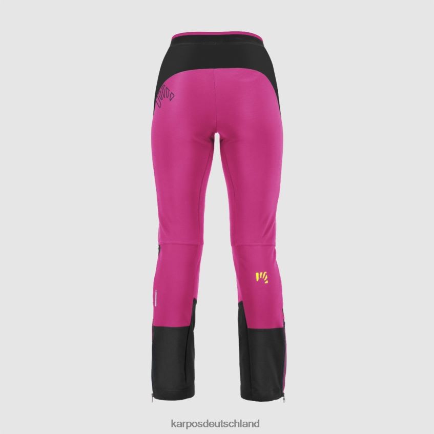 Hose| de Karpos Frauen Alagna Plus Evo W Hose Kabarett/Schwarz ZV820Z1406