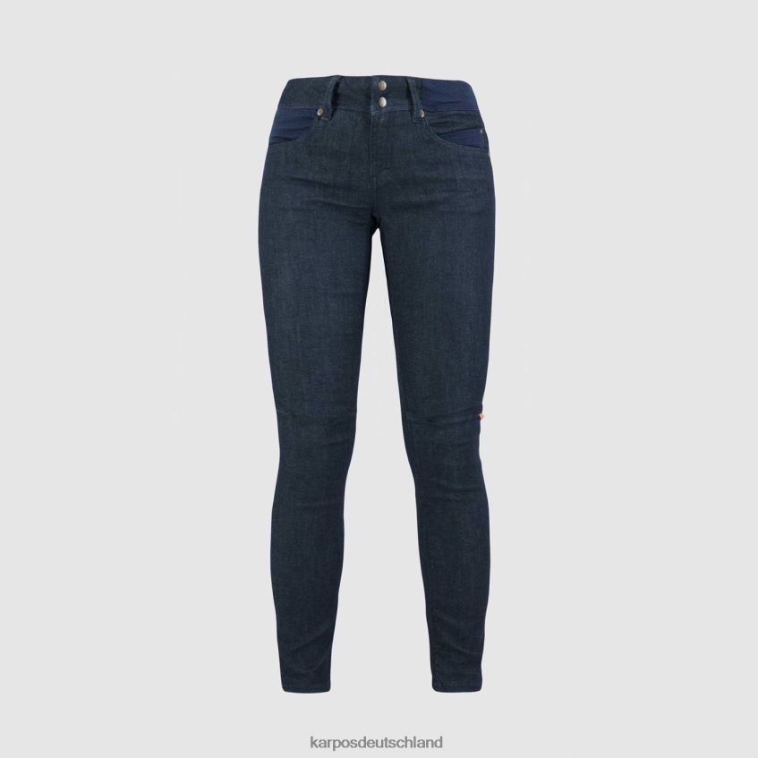Hose| de Karpos Frauen Carpino Evo W Hose blaue Jeans ZV820Z1487