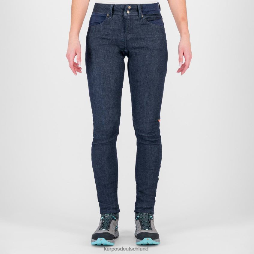 Hose| de Karpos Frauen Carpino Evo W Hose blaue Jeans ZV820Z1487