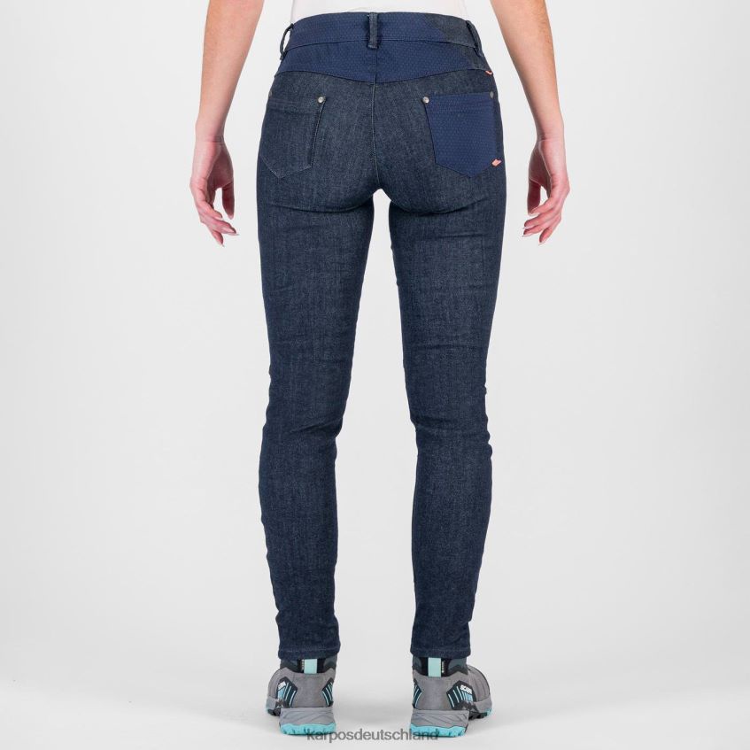 Hose| de Karpos Frauen Carpino Evo W Hose blaue Jeans ZV820Z1487