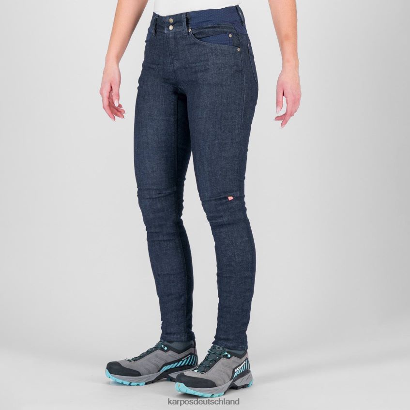 Hose| de Karpos Frauen Carpino Evo W Hose blaue Jeans ZV820Z1487
