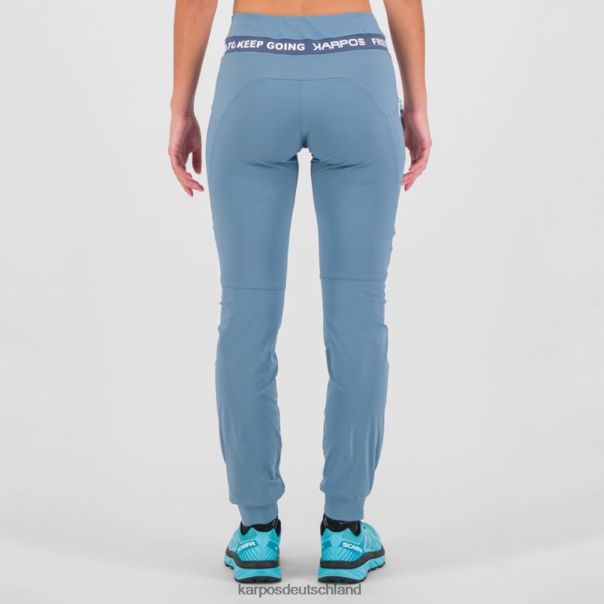 Hose| de Karpos Frauen Easyfrizz mit Hose Frühlingssee/Vintage-Indigo ZV820Z1505