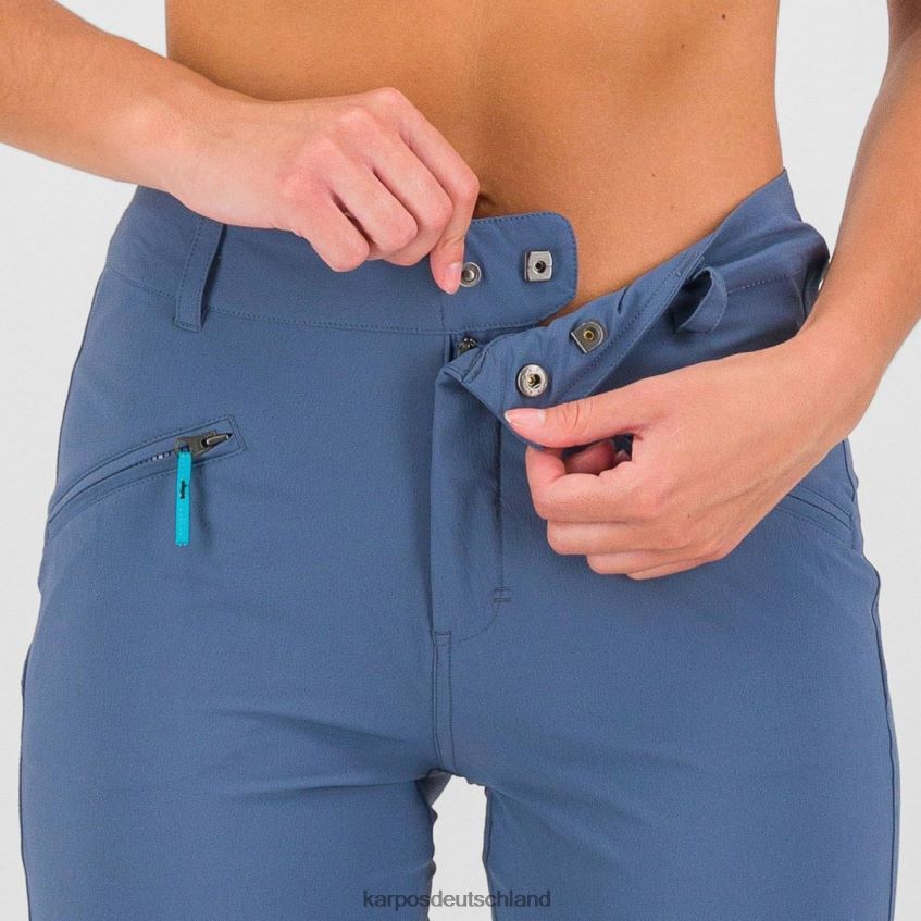Hose| de Karpos Frauen Fantasia Evo mit Hose Vintage Indigo/Schwarz ZV820Z1509
