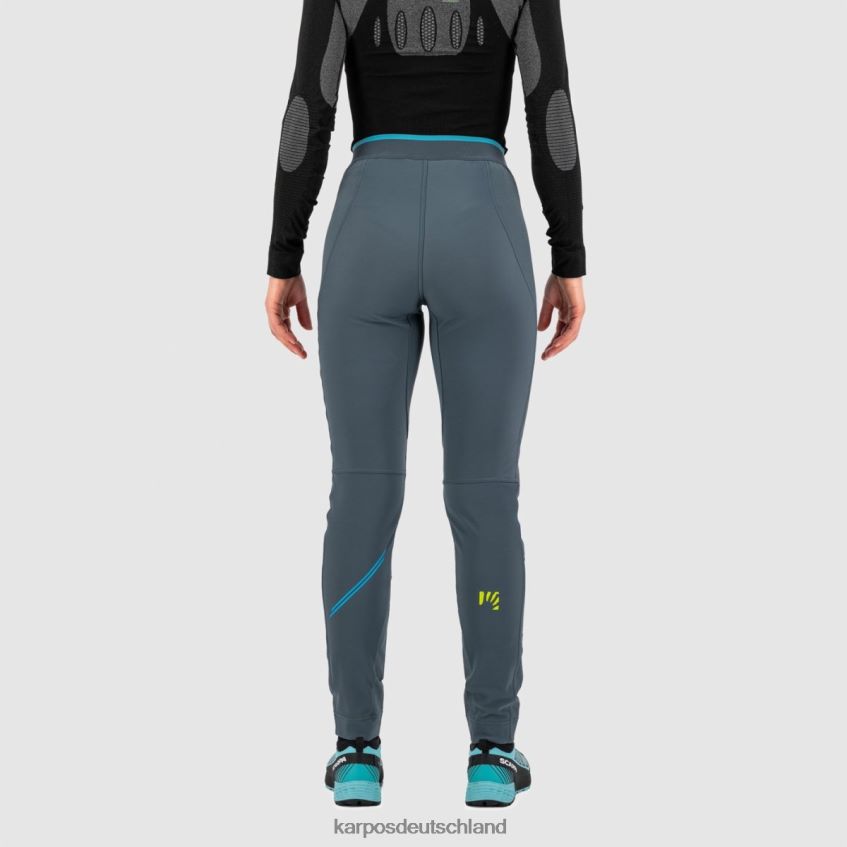 Hose| de Karpos Frauen Federa mit Hose dunkler Schiefer/blaues Atoll ZV820Z1427