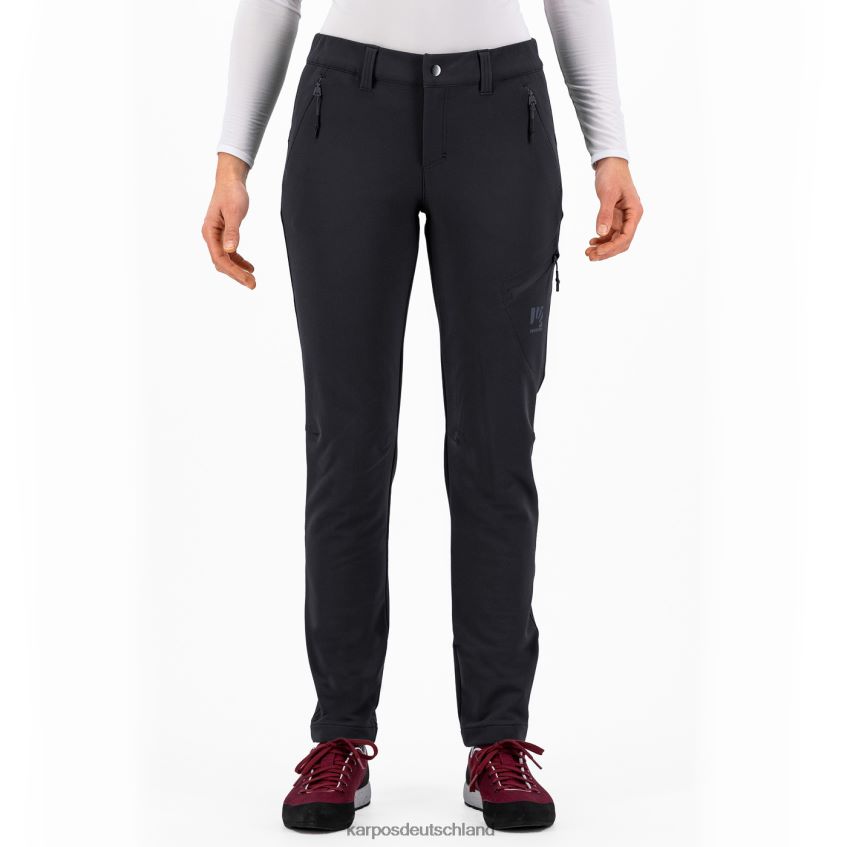 Hose| de Karpos Frauen Jelo Evo mit Hose Schwarz/Tusche ZV820Z1473