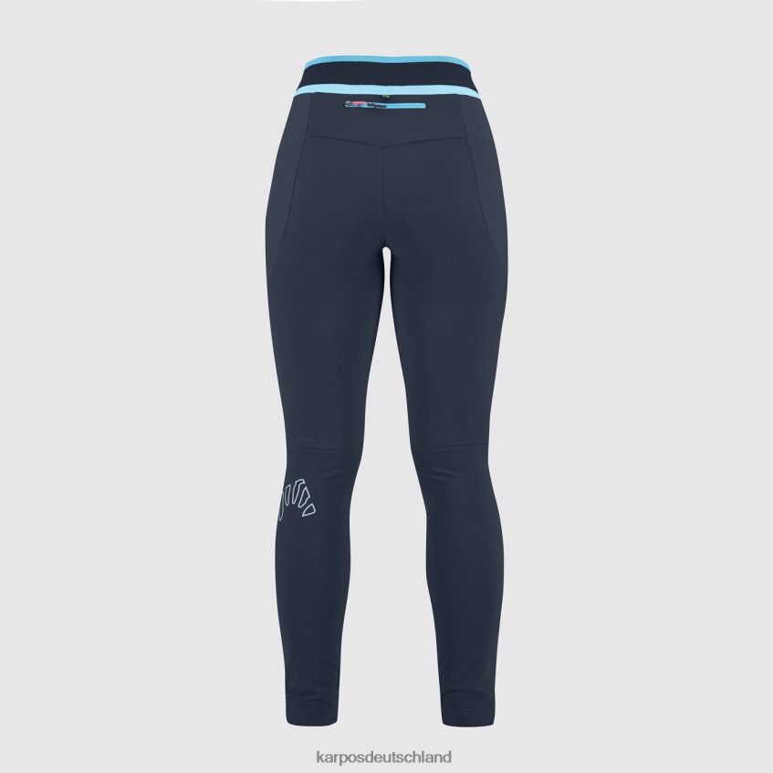 Hose| de Karpos Frauen Lavaredo Plus Winter w Tight Mitternacht/blaues Atoll ZV820Z1498