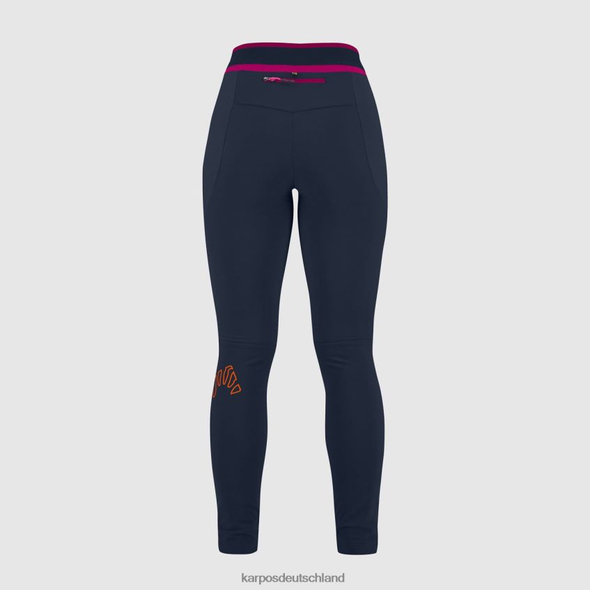 Hose| de Karpos Frauen Lavaredo Plus Winter w Tight Vulkan/Granita ZV820Z1492
