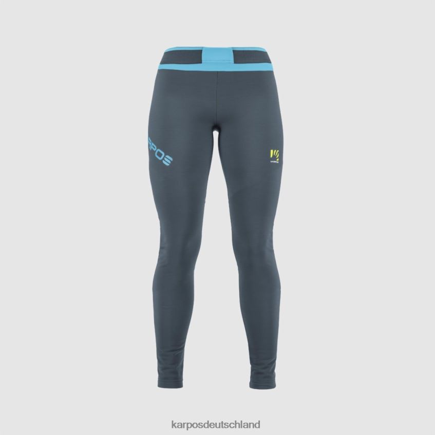 Hose| de Karpos Frauen Lavaredo Plus Winter w Tight dunkler Schiefer/blaues Atoll ZV820Z1495