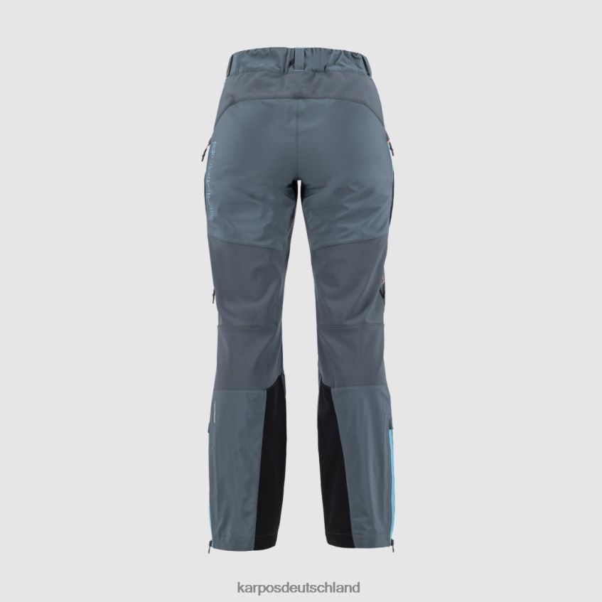 Hose| de Karpos Frauen Marmolada mit Hose dunkler Schiefer/blaues Atoll ZV820Z1401