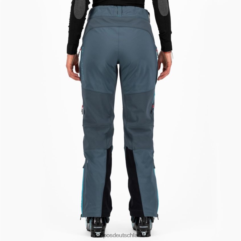 Hose| de Karpos Frauen Marmolada mit Hose dunkler Schiefer/blaues Atoll ZV820Z1401