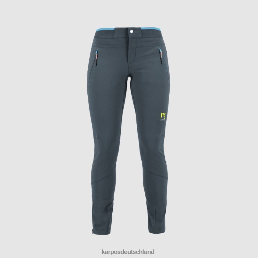 Hose| de Karpos Frauen Pietena mit Hose dunkler Schiefer/blaues Atoll ZV820Z1447