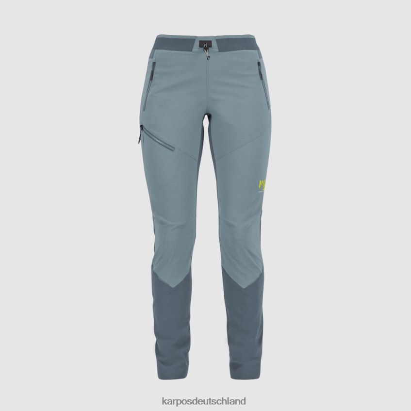 Hose| de Karpos Frauen Rock Evo W Hose Frühlingssee/Vintage-Indigo ZV820Z1455