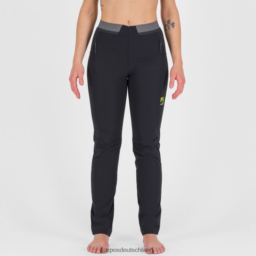 Hose| de Karpos Frauen Tre Cime mit Hose schwarz/dunkelgrau ZV820Z1481
