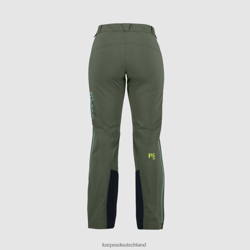 Hose| de Karpos Frauen Valsesia Shell mit Hose Thymian/schwarzer Sand ZV820Z1391