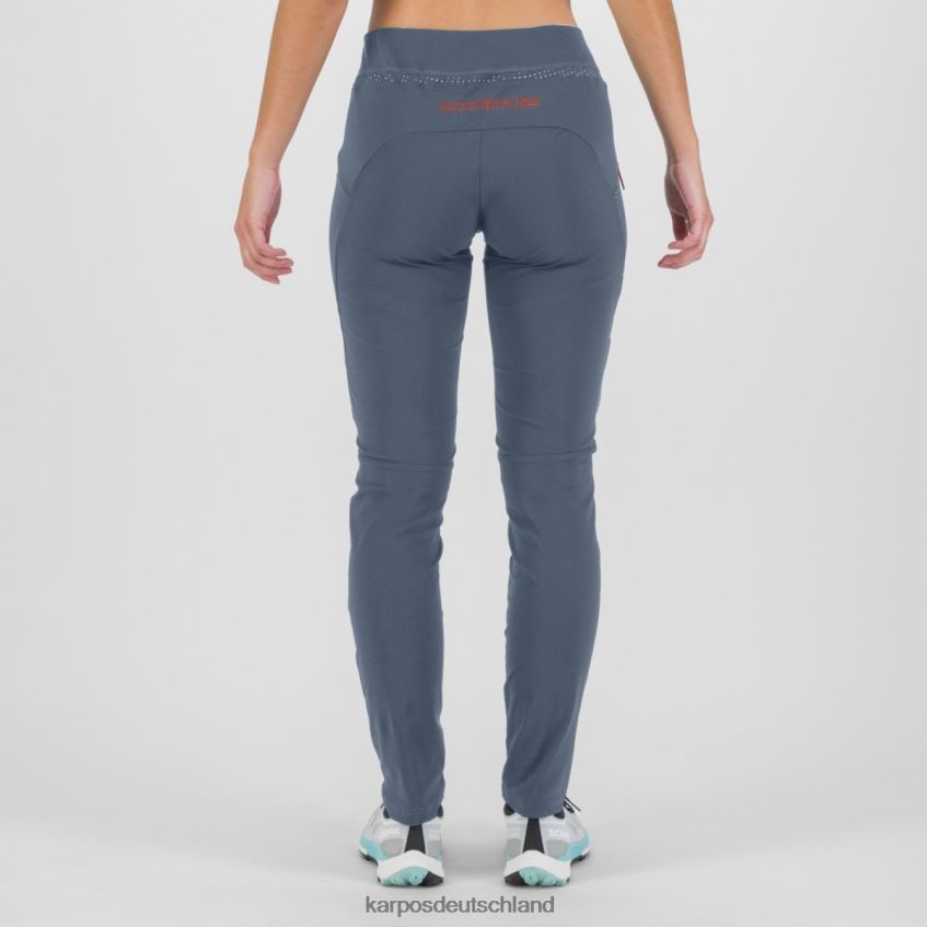 Hose| de Karpos Frauen einfach mit Hose Vintage-Indigo/heiße Koralle ZV820Z1532