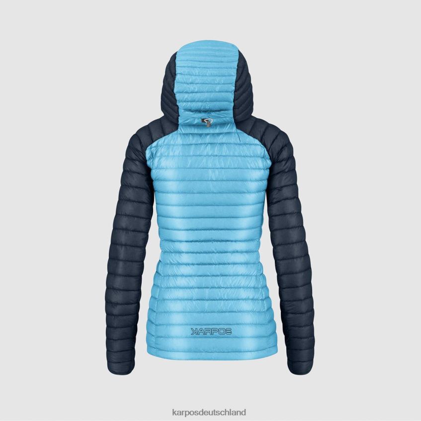 Jacke| de Karpos Frauen Alagna Daunenjacke mit Jacke blaues Atoll/Mitternacht ZV820Z960