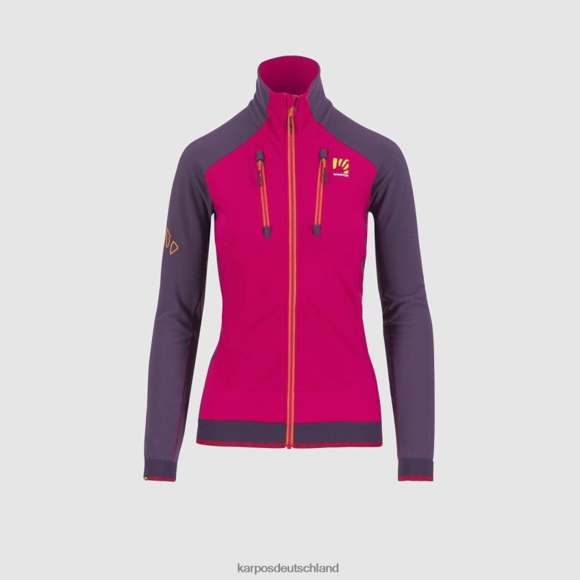 Jacke| de Karpos Frauen Alagna Evo W Jacke Granita/Traube ZV820Z1074
