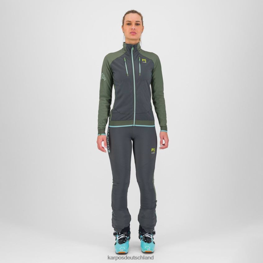 Jacke| de Karpos Frauen Alagna Evo W Jacke schwarzer Sand/Thymian ZV820Z1073