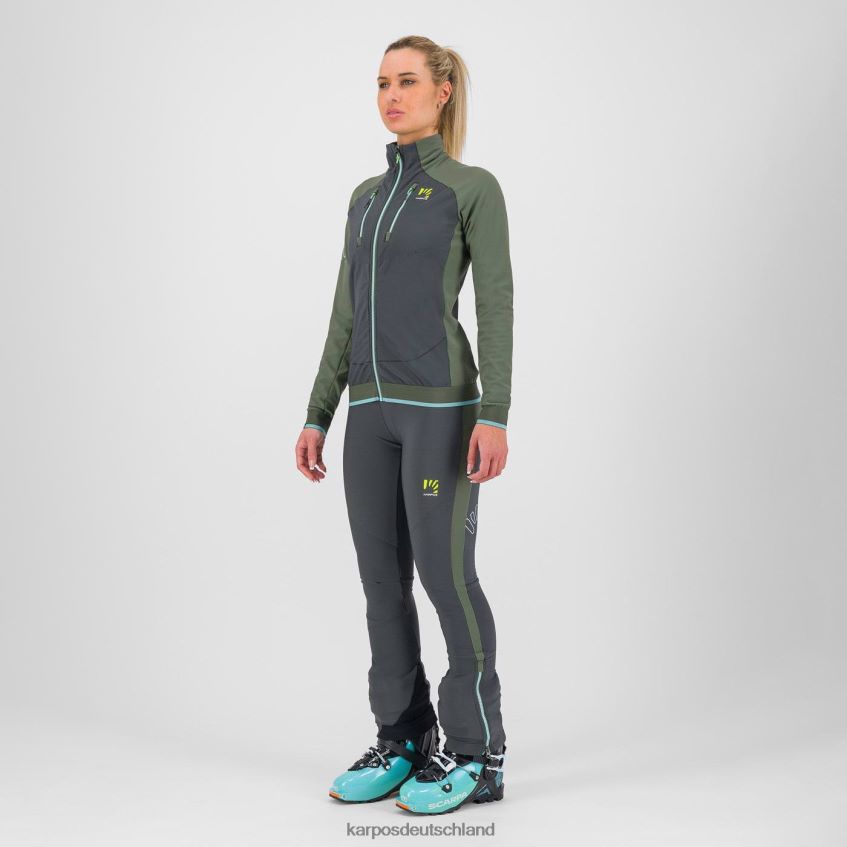Jacke| de Karpos Frauen Alagna Evo W Jacke schwarzer Sand/Thymian ZV820Z1073