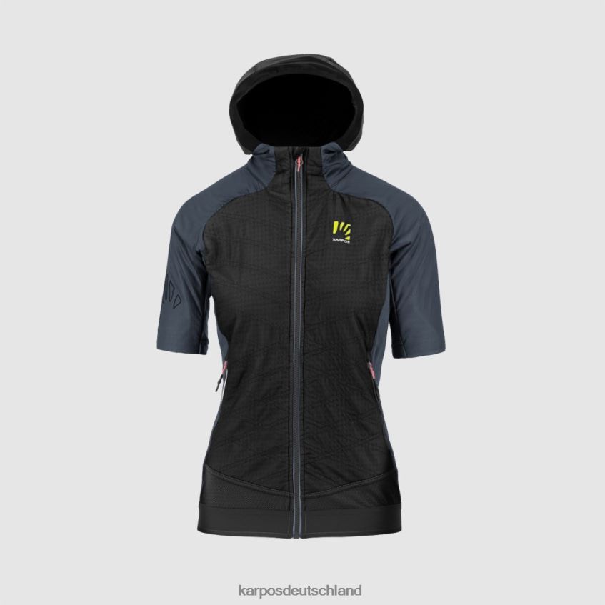 Jacke| de Karpos Frauen Alagna Evo mit Puffy Schwarz/Tusche ZV820Z1043
