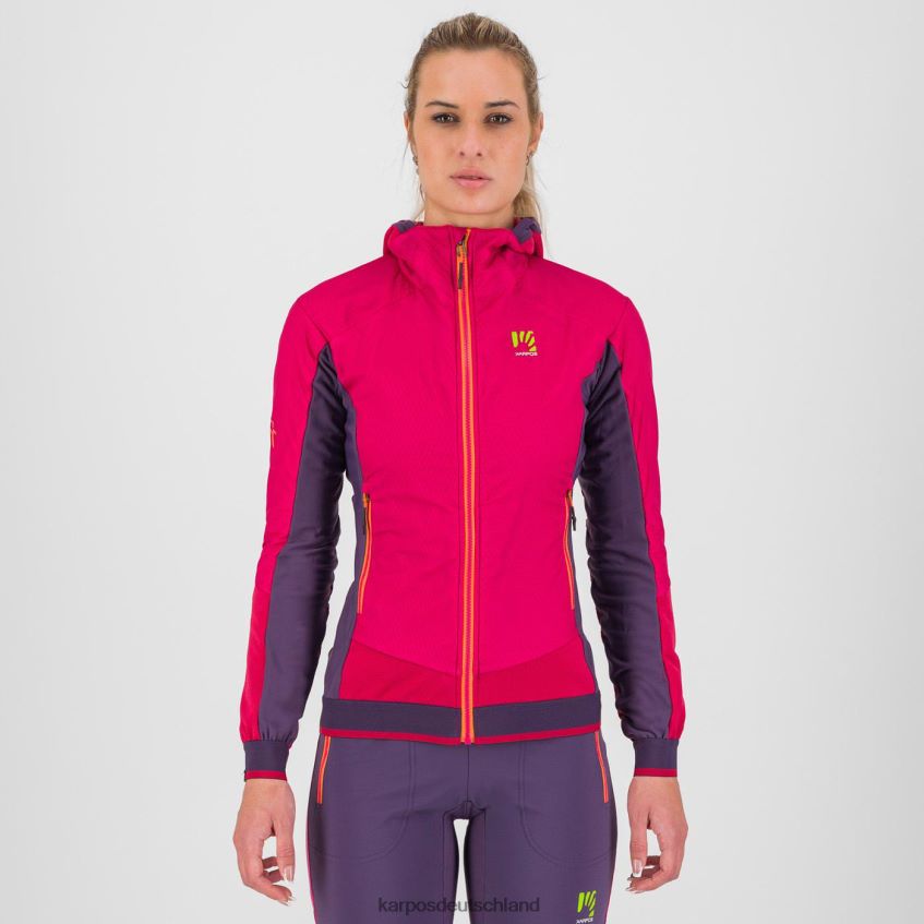 Jacke| de Karpos Frauen Alagna Plus Evo W Jacke Granita/Traube ZV820Z1016