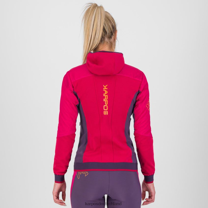 Jacke| de Karpos Frauen Alagna Plus Evo W Jacke Granita/Traube ZV820Z1016
