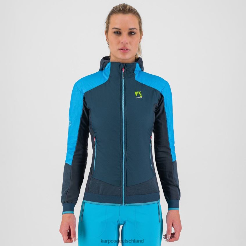 Jacke| de Karpos Frauen Alagna Plus Evo W Jacke Mitternacht/blaues Atoll ZV820Z1021