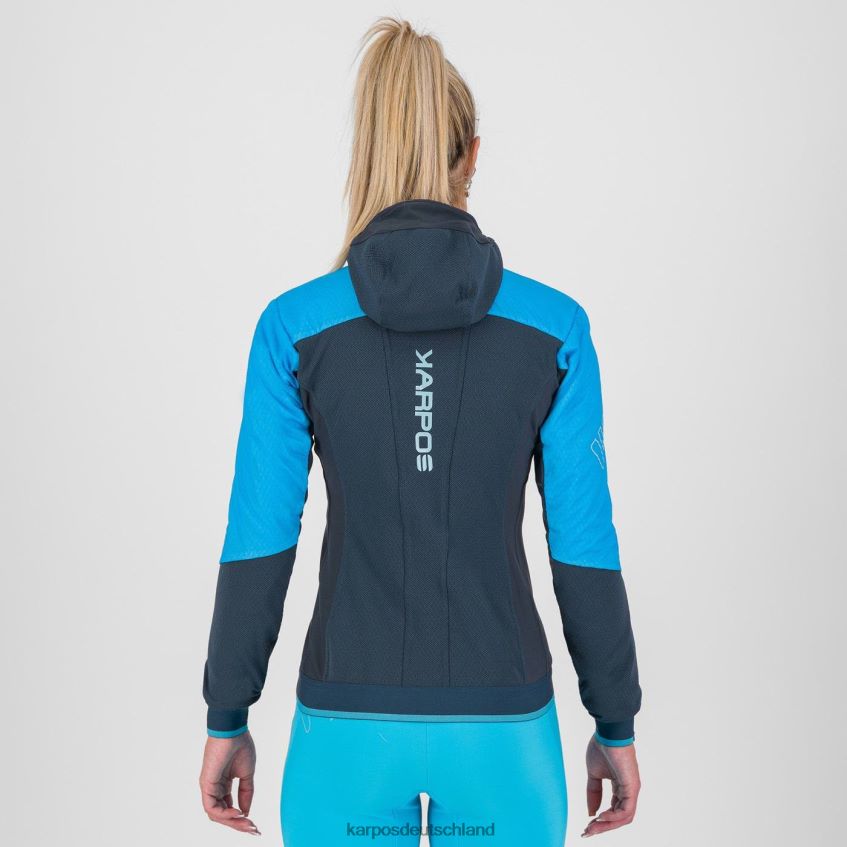 Jacke| de Karpos Frauen Alagna Plus Evo W Jacke Mitternacht/blaues Atoll ZV820Z1021