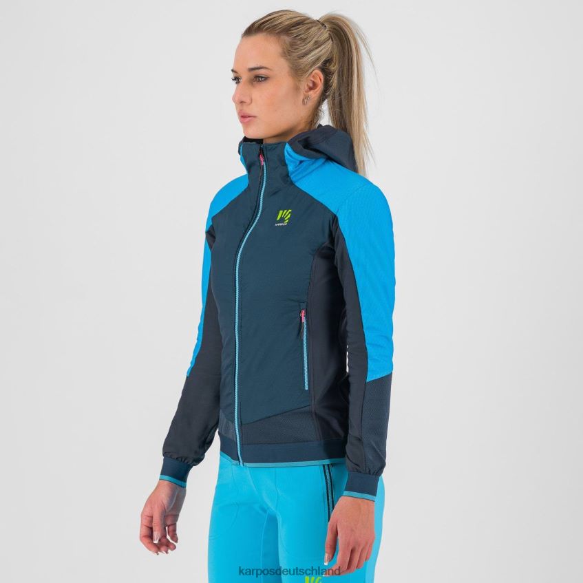 Jacke| de Karpos Frauen Alagna Plus Evo W Jacke Mitternacht/blaues Atoll ZV820Z1021