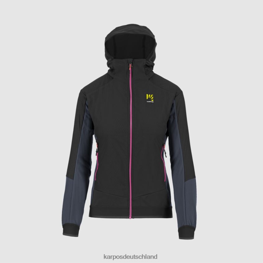 Jacke| de Karpos Frauen Alagna Plus Evo W Jacke Schwarz/Tusche ZV820Z1018