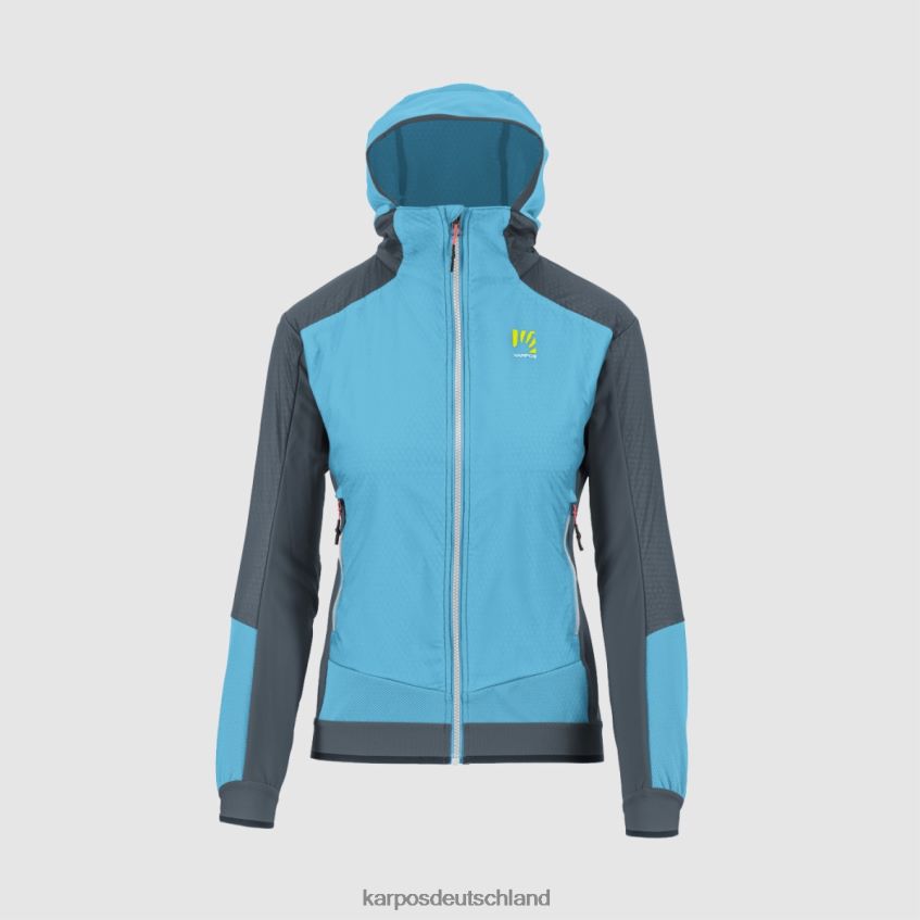 Jacke| de Karpos Frauen Alagna Plus Evo W Jacke blaues Atoll/dunkler Schiefer ZV820Z1017