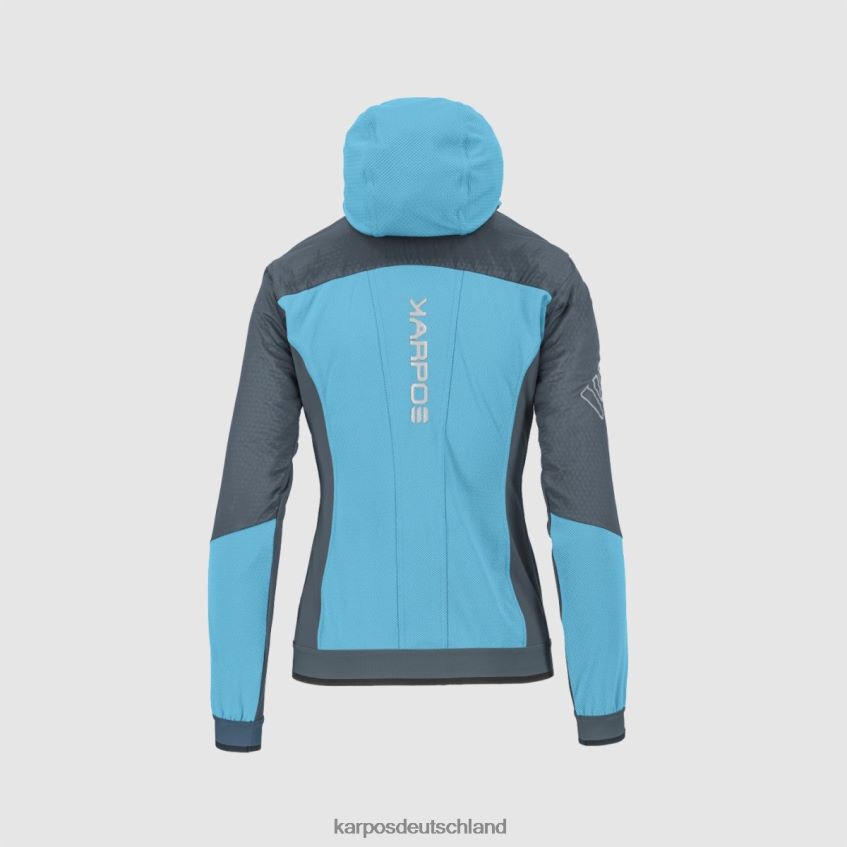 Jacke| de Karpos Frauen Alagna Plus Evo W Jacke blaues Atoll/dunkler Schiefer ZV820Z1017