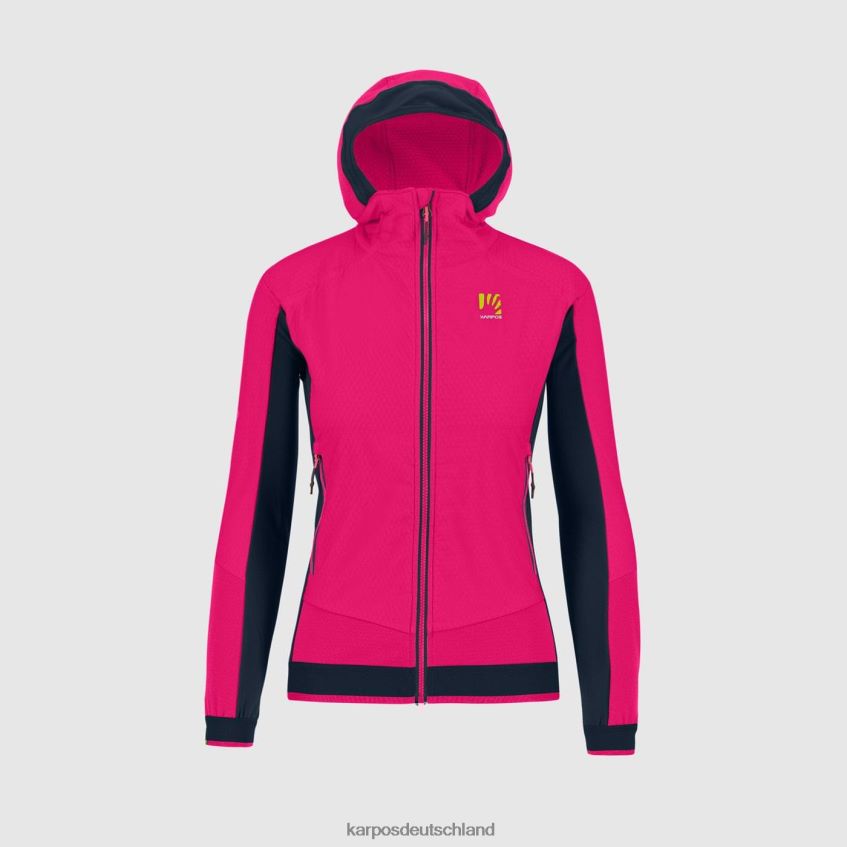 Jacke| de Karpos Frauen Alagna Plus Evo W Jacke rosa/vulkan ZV820Z1022