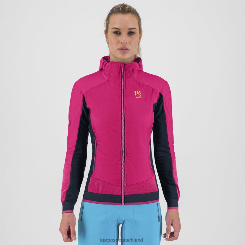 Jacke| de Karpos Frauen Alagna Plus Evo W Jacke rosa/vulkan ZV820Z1022