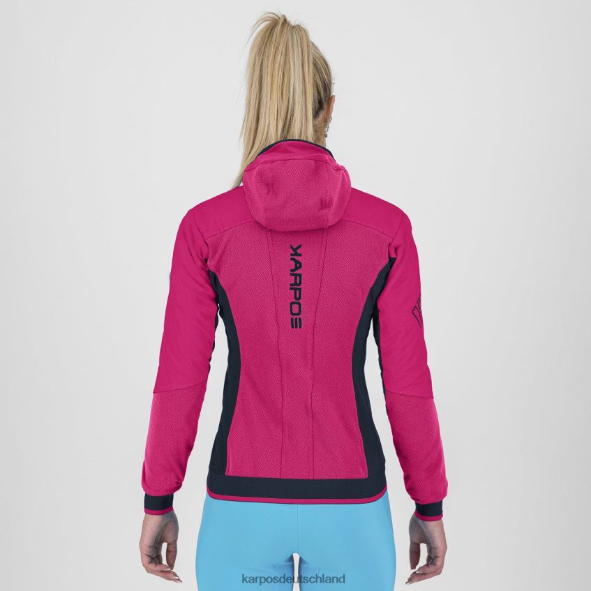 Jacke| de Karpos Frauen Alagna Plus Evo W Jacke rosa/vulkan ZV820Z1022