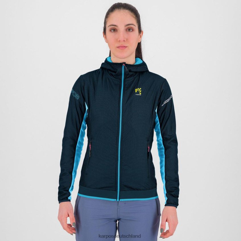 Jacke| de Karpos Frauen Federa W Jacke Mitternacht/blaues Atoll ZV820Z1015