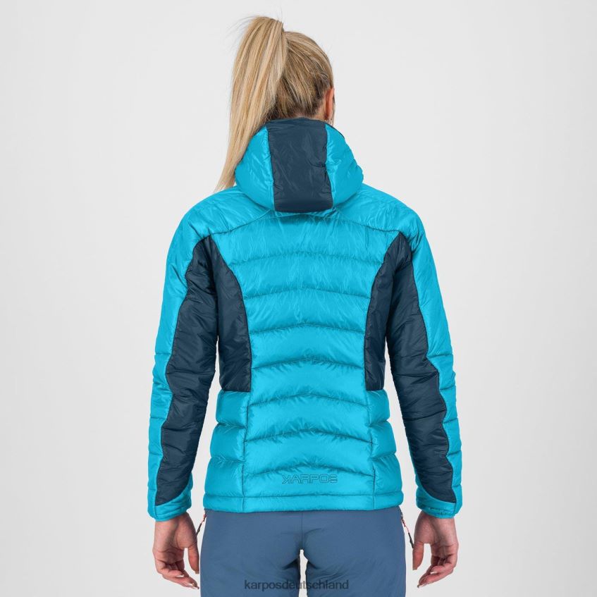 Jacke| de Karpos Frauen Focobon mit Jacke blaues Atoll/Mitternacht ZV820Z973