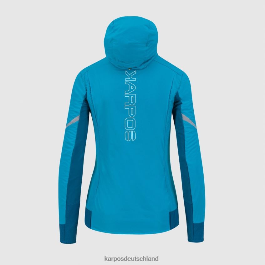 Jacke| de Karpos Frauen K-Performance Hybrid W-Jacke Bluebird/marokkanisches Blau ZV820Z1005