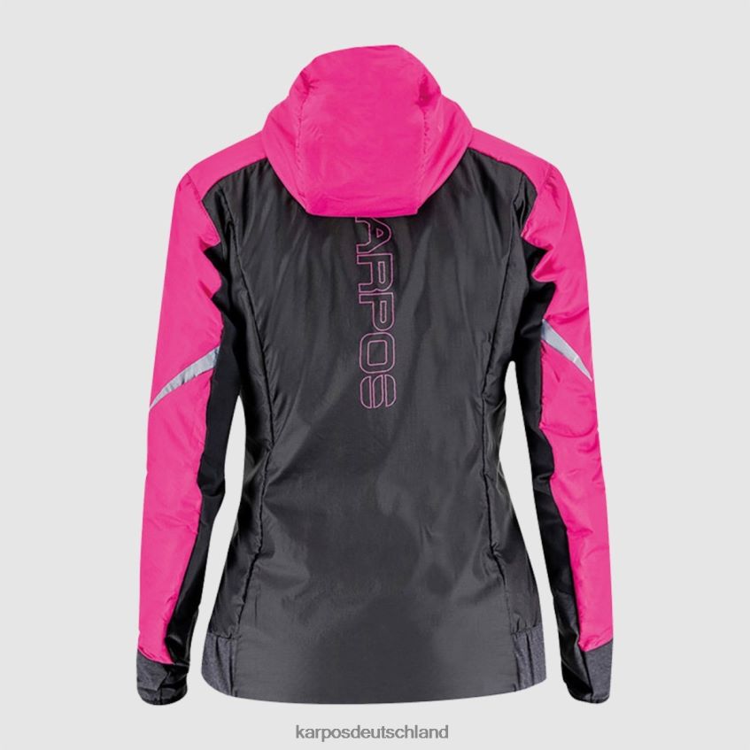 Jacke| de Karpos Frauen K-Performance Hybrid W-Jacke Schwarz/Kabarett ZV820Z1004