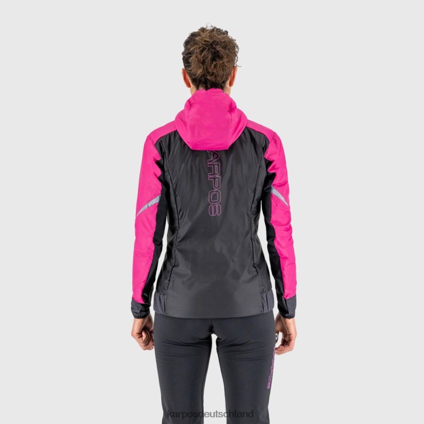 Jacke| de Karpos Frauen K-Performance Hybrid W-Jacke Schwarz/Kabarett ZV820Z1004
