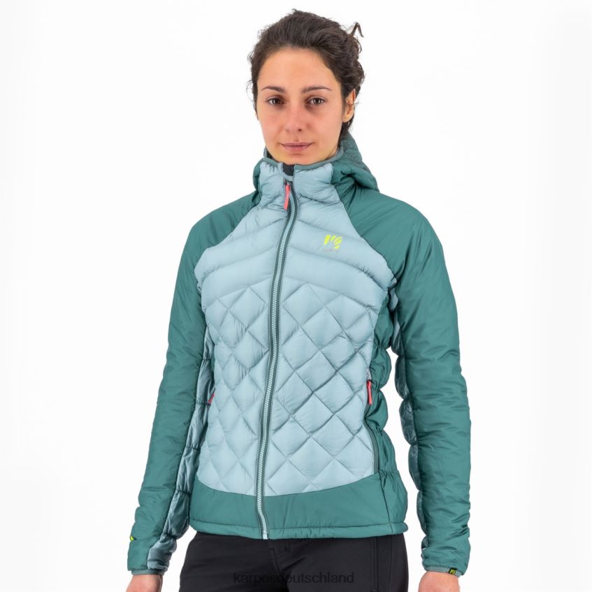 Jacke| de Karpos Frauen Lastei Active Plus W Jacke Staubblau/Nordatlantik ZV820Z984