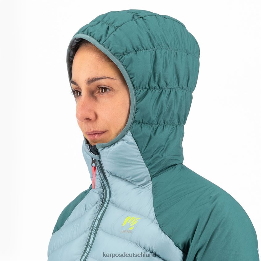 Jacke| de Karpos Frauen Lastei Active Plus W Jacke Staubblau/Nordatlantik ZV820Z984
