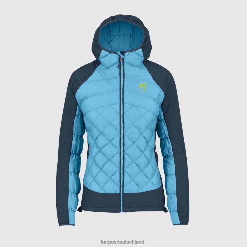 Jacke| de Karpos Frauen Lastei Active Plus W Jacke blaues Atoll/Mitternacht ZV820Z990
