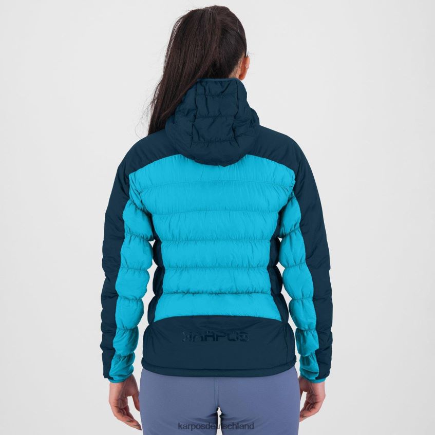 Jacke| de Karpos Frauen Lastei Active Plus W Jacke blaues Atoll/Mitternacht ZV820Z990