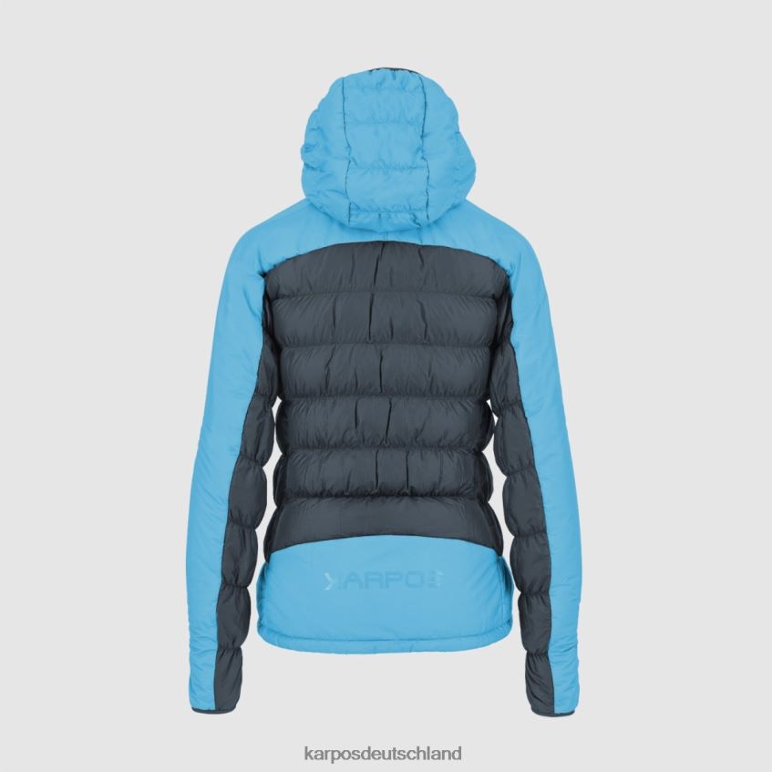Jacke| de Karpos Frauen Lastei Active Plus W Jacke dunkler Schiefer/blaues Atoll ZV820Z988